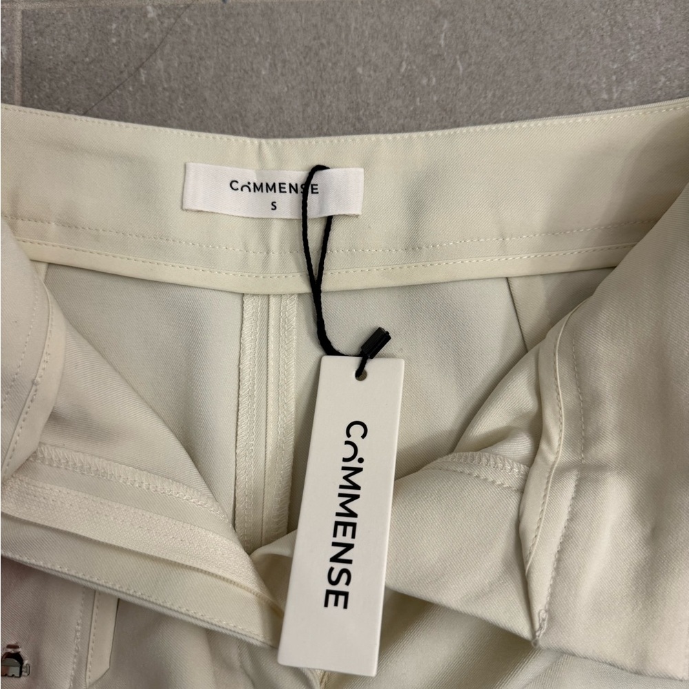 Commense Off-White Trousers